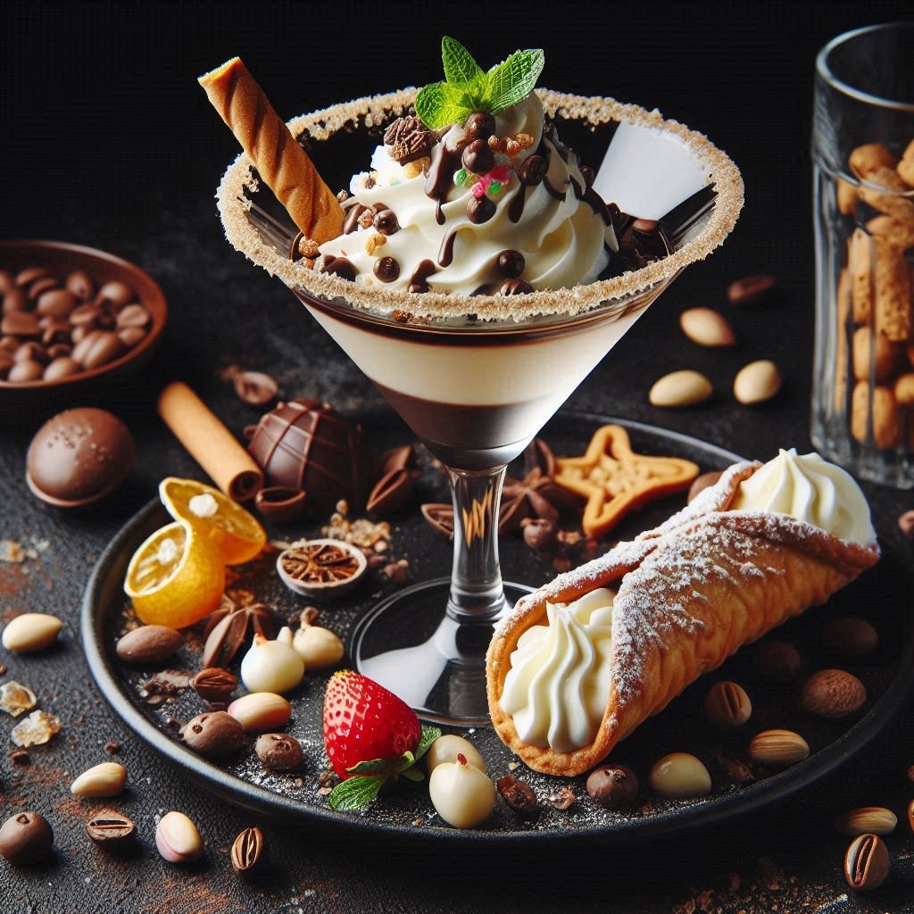 Delicious Cannoli Martini Recipe