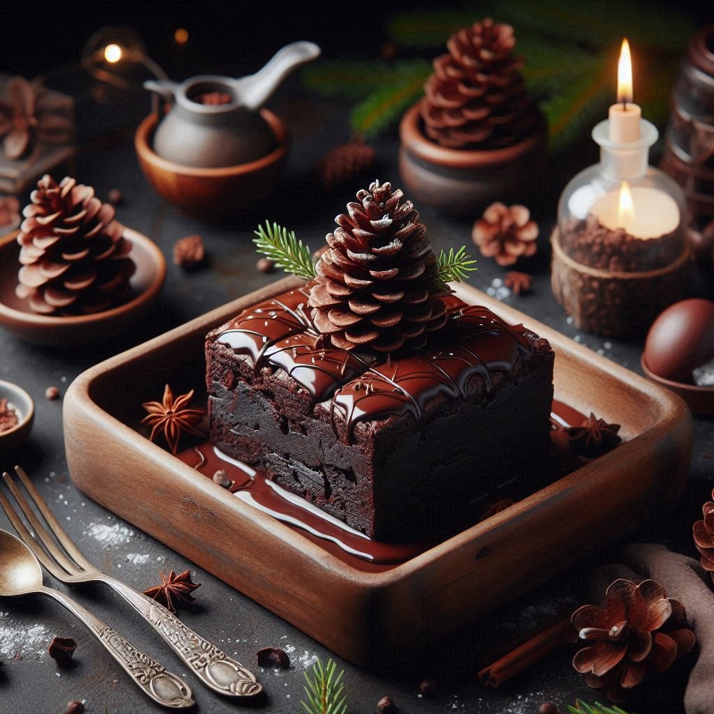 Easy Pine Cone Brownies Recipe