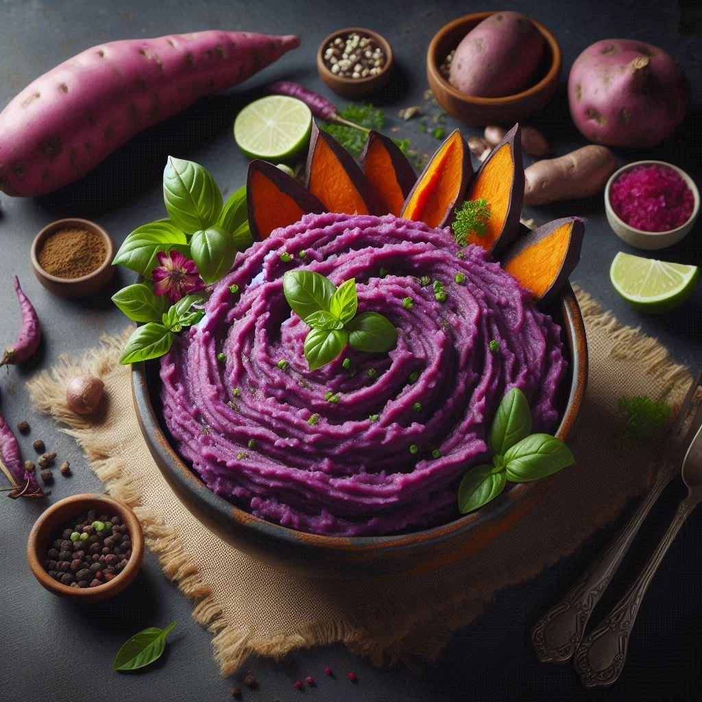 Purple Sweet Potato Mash Recipe